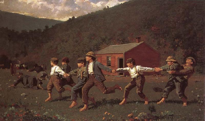 Winslow Homer Play game china oil painting image